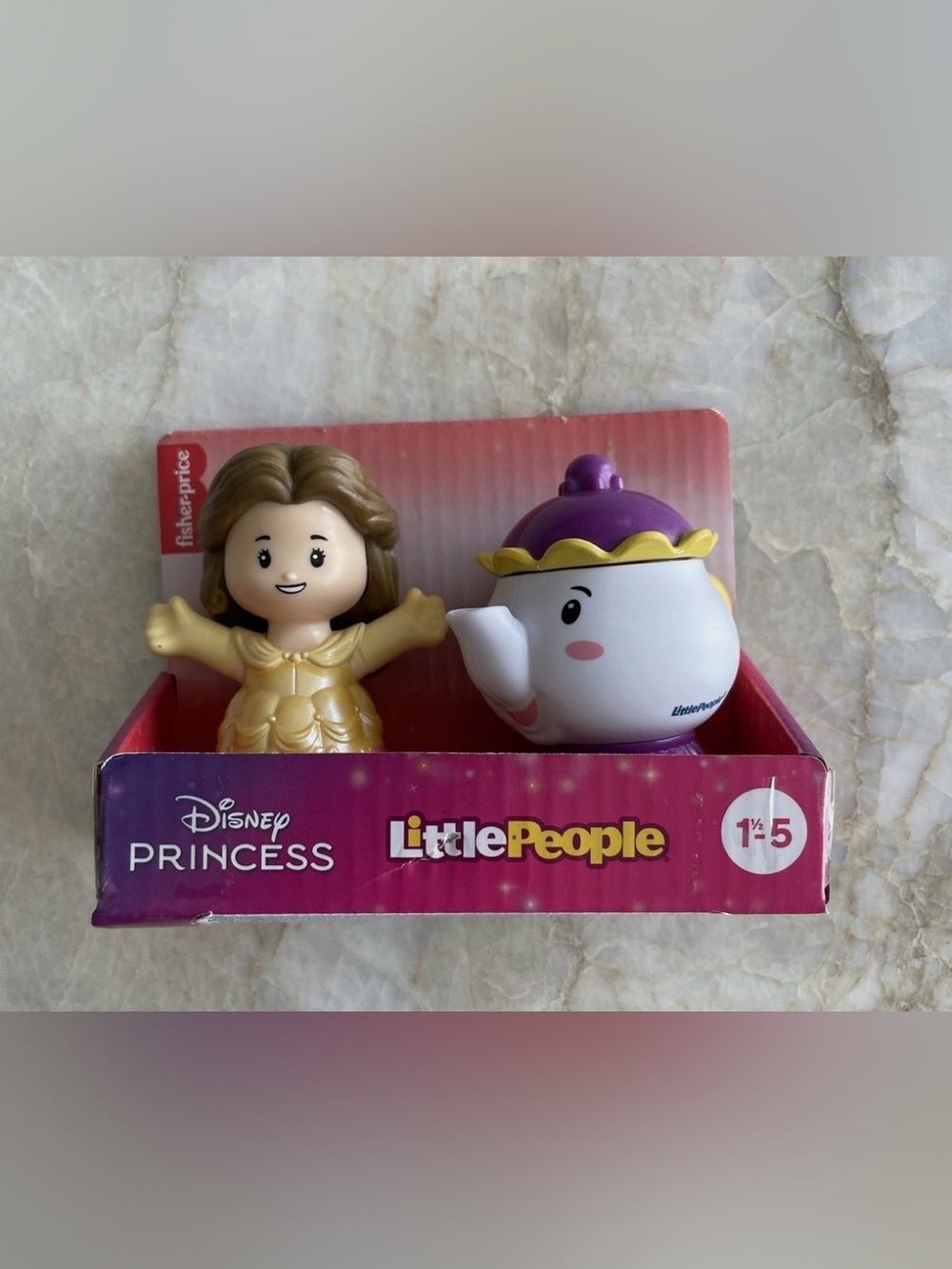 Fisher Price Little People Disney Princess Belle & Mrs. Potts